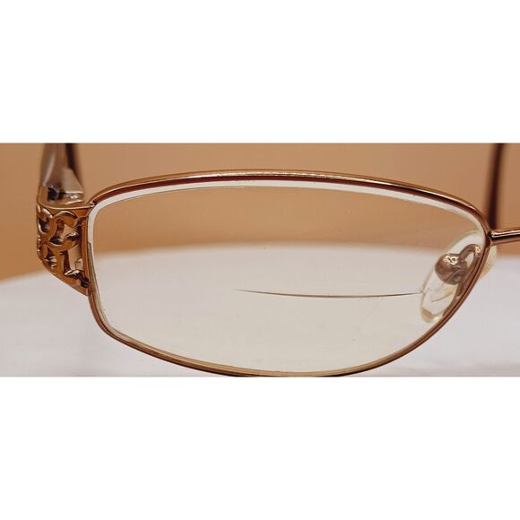 Catherine Deneuve Lunettes CD-268 Brown SBRN Metal Eyeglasses Frame 50-17-135 - Picture 10 of 12